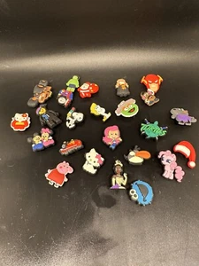 23 pcs Charms for Croc Theme  Trucks Props Pig Disney Santa Cartoon Shoe Charms - Picture 1 of 4