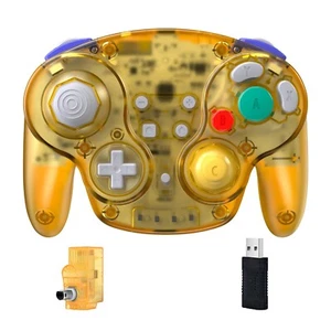 Wireless GameCube Switch Online Controller for GCN Wii Switch Steam Deck PC MAC - Picture 1 of 15