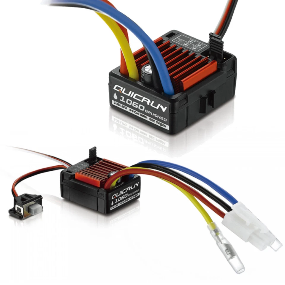 Hobbywing HW30120201 QuicRun Regler 1060 Brushed 60A SBEC für 1/10 - Bild 1 von 1