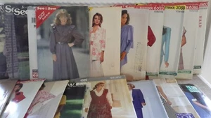 Vintage See&Sew Patterns  Lot Set Of 19 Uncut/ Cut - Picture 1 of 6