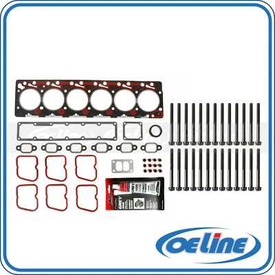 Комплект болтов с прокладкой головки с турбонаддувом для 1998 Dodge Ram 2500/3500 5,9 л DIESEL OHV - Изображение 1 из 4