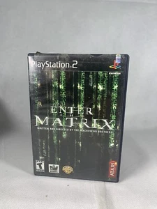 Enter the Matrix (Sony PlayStation 2, 2003) PS2- with Manual Tested - Picture 1 of 4