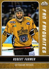 2022-23 Nottingham Panthers Hockey Robert Farmer Trading Card EIHL