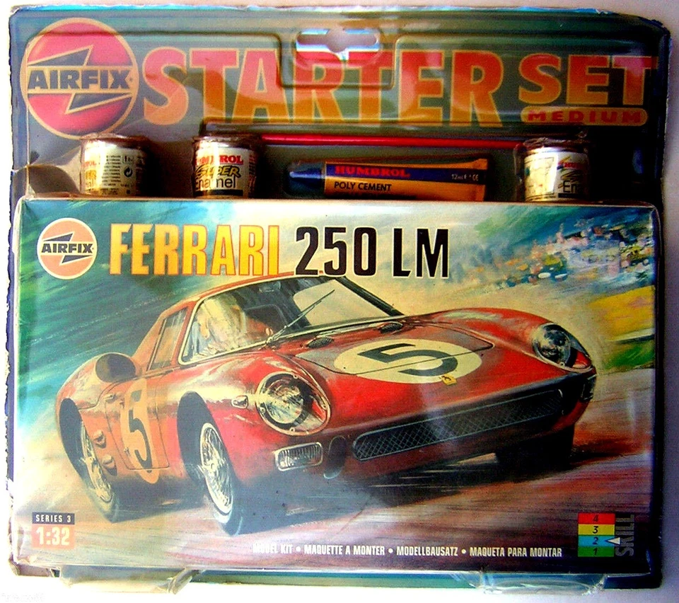 FERRARI 250 LM - Airfix model kit 1:32 scale - nuovo mai aperto - Immagine 1 di 1