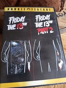 Friday the 13th/Friday the 13th: Part Two DVD Widescreen) Double Feature 1 disc - Picture 1 of 8