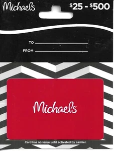 MICHAELS GIFT CARD - NO VALUE ON CARD - Picture 1 of 1