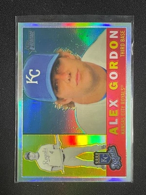 Alex Gordon 2009 Topps Heritage Chrome #C93 переливающаяся карточка /560 - Изображение 1 из 2