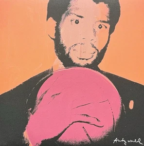 ANDY WARHOL - Kareem Abdul Jabbar - signed, numbered 205/2400, 60x60 cm, CMOA - Picture 1 of 4