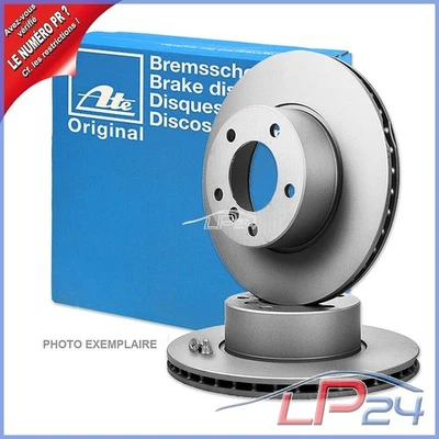 2X ATE DISQUE FREIN VENTILÉ AVANT Ø236 POUR CHEVROLET AVEO 05- KALOS 05-08 - Photo 1/2