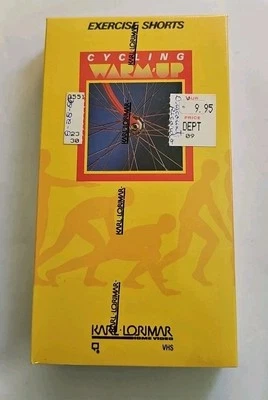 Cycling Warm-Up VHS SEALED Karl Lorimar NO BARCODE VTG  - Image 1 of 4