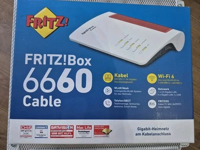 AVM FRITZ!Box 6660 Cable (weiß) - Bild 1 von 3
