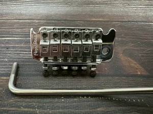 Puente trémolo Fernandes Floyd Rose FRT-3 años 80 cromado excelente++ - Imagen 1 de 9