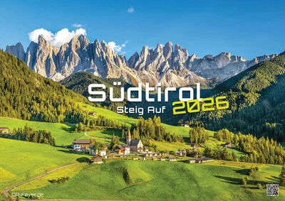 GP-FEVER.DE Südtirol - eine Reise durch bezaubernde Landschaften - 2026 - Kalender DIN A3