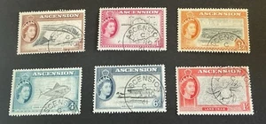 Ascension Elizabeth II 1956 Part Set VFU Cat £12.00 in 2025. - Imagen 1 de 2