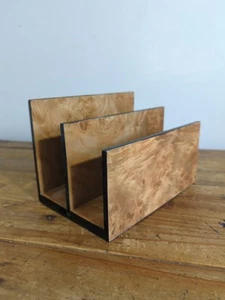 Anglo Indian Solid Rosewood Desk Organiser Letter Holder - Picture 1 of 15