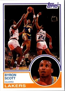 1992 Topps Archives Byron Scott #41 Los Angeles Lakers Basketball Card - Picture 1 of 2