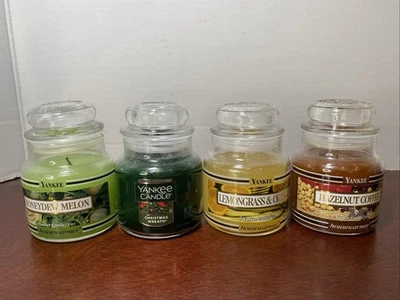 Yankee Candle Jar Candle Small 3.7 Oz (Lot of 4) - Image 1 of 4