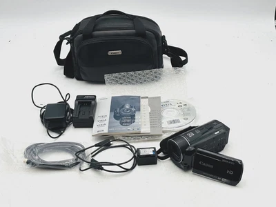 Canon Vixia HF M52 Camcorder Black 32GB HDD - Image 1 of 3