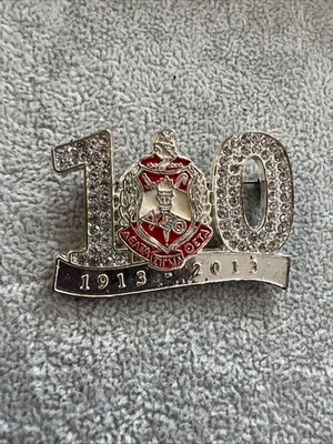 Pin Delta Sigma Theta Vintage 100 Aniversario Foto 1 de 3