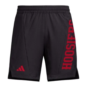 adidas Men's Indiana Hoosiers Aeroready Team Shorts Black 3XL $65 Value - Picture 1 of 3