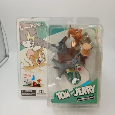 Hanna Barbera Tom and Jerry Mcfarlane Toys 2006 Series I No Trespassing Rare - Image 1 of 4