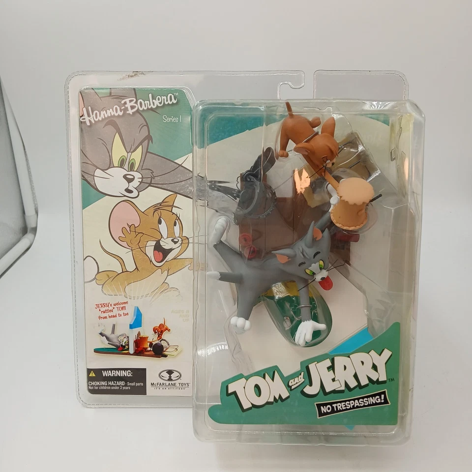 C5 McFarlane Toys Hanna Barbera Tom Jerry No Trespassing Series 1 Action Figure