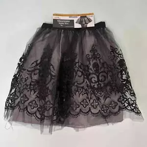 NWT Women’s Gothic Glitter Lace Tutu L/XL - Picture 1 of 3