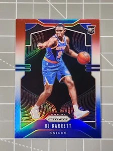 2019-20 Panini Prizm Red White and Blue RJ Barrett RC #250 New York Knicks SP - Picture 1 of 7