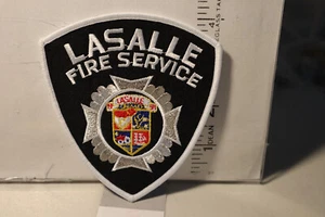 fire patch  LASALLE FIRE SERVICE QUEBEC  CANADA - Picture 1 of 1