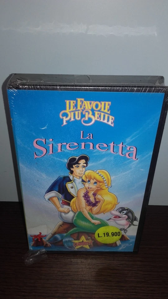 Vhs Stardust la Sirenetta le favole Piu' Belle Cartoni animati SIGILLATA