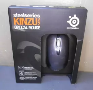 SteelSeries Kinzu V2 Optical Wired Gaming Computer Laptop Mouse Black 62022 NOS - Picture 1 of 10
