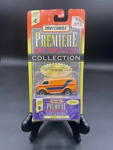 Matchbox Premiere Retro 70’s World Class Series 13 Orange Chevy Van NEW - Picture 1 of 3