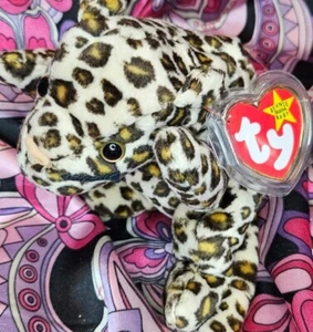 FRECKLES the Leopard ✨ Mint MWMT 4/4 ✨original TY Beanie Baby Plush Stuffed 1997 - Picture 1 of 11