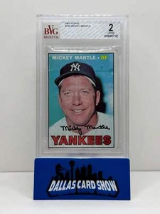 1967 Topps #150 Mickey Mantle BVG 2 - Bild 1 von 2