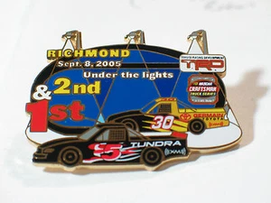 Toyota Tundra TRD Truck Racing Pin, Richmond Raceway #5 #30 1st & 2nd Race (**) - Picture 1 of 3