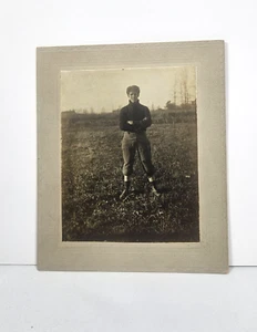 Early 1900's Football Player Photo Original 5 3/8 x 6 3/8 from Syracuse, NY - Picture 1 of 6