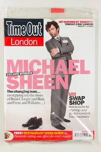 Michael Sheen Gerhard Richter Deutsche Borse TIME OUT MAGAZINE MARCH 2009 SEALED - Picture 1 of 1
