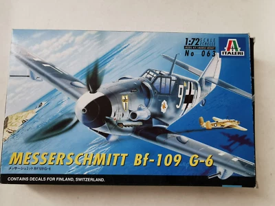 Italeri  Messerschmitt Bf-109 G-6 Italeri | No. 063 | 1:72 - Immagine 1 di 4