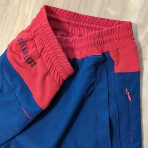 Freeballers by Meripex Apparel Navy Red Zip Pocket Shorts Men’s Sm Stretch 25x8 - Picture 1 of 8