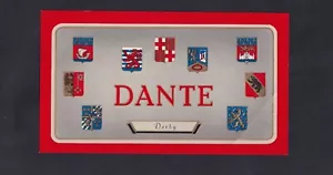 Ancienne grande Lytho Cigare Label BN145879 Homme Dante - Imagen 1 de 1