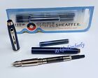 Sheaffer 9318-0 Fountain Pen Nib-M + 1 Blister Card 96320 Blue Ink Cartridge