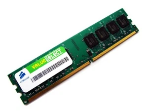 Corsair VS512MB667D2 512MB 667MHz 240-pin DIMM, Non-ECC DDR2 Desktop Memory Full - Photo 1/1