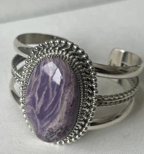 Charoit Armreif Armband Sterlingsilber Avin Joe Design by Navajo B266 - Bild 1 von 8