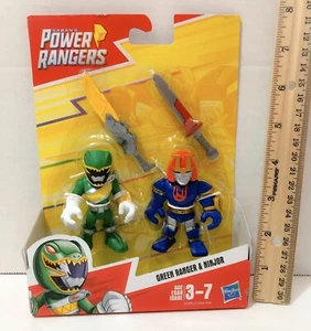 Power Rangers Green Ranger & Ninjor Action Figures NISP LR T1 - Picture 1 of 2