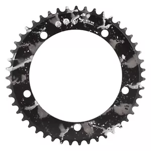 ORIGIN8 CHAINRING OR8 SPLAT TRK 144mm 47T ALY 1/8 BK-ANO w/SL/WH - Picture 1 of 1