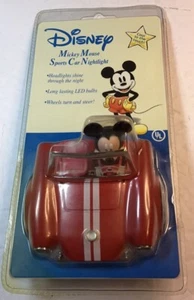 Luce notturna auto sportiva Disney Topolino - fresca al tatto - lampadina LED D - Foto 1 di 3