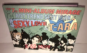 double signed T-ARA TARA Mirage CD autographed 티아라 Hyomin Eunjung Qri Jiyeon - Picture 1 of 10