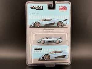 Tarmac Works Koenigsegg Regera blu chiaro metallizzato 1/64 - Foto 1 di 10