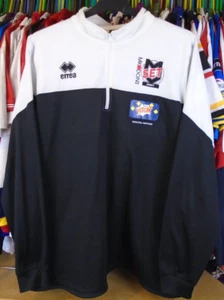 MK DONS SET errea FOOTBALL SOCCER TRAINING SWEATSHIRT TOP 3XL - Picture 1 of 7