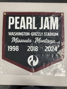 Pearl Jam Banner Missoula Montana Grizzly Stadium 22.08.24 Eddie Vedder 16x20 - Bild 1 von 6